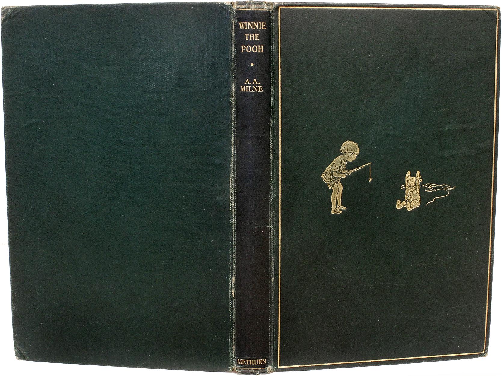 British MILNE. Winnie The Pooh. 1926 - FIRST EDITION - FIRST PRINTING
