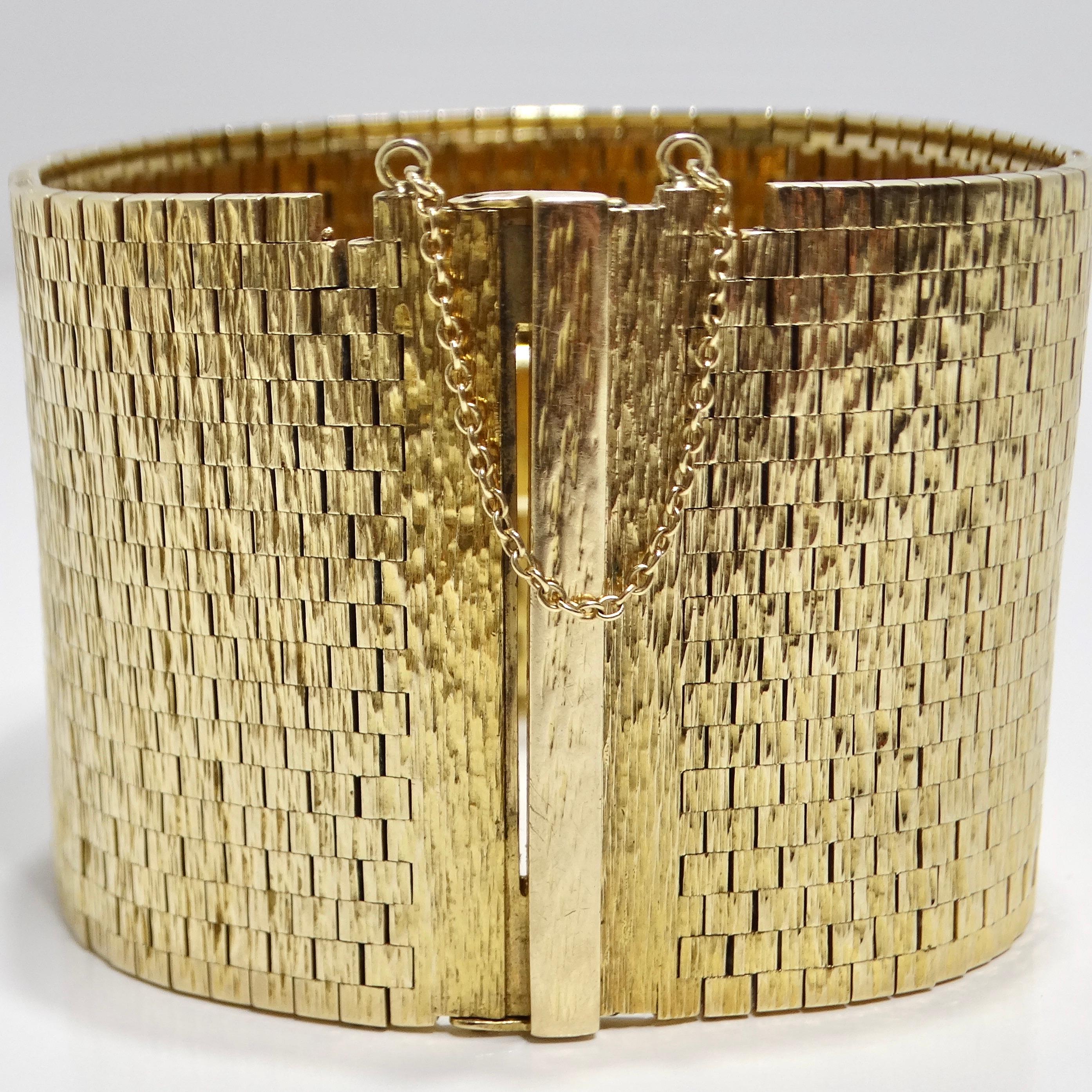 Montre-bracelet à bracelet en or et malachite Milner des années 1970 Bon état - En vente à Scottsdale, AZ