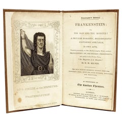 MILNER, H. M. [Mary Shelley] - 1826 - Frankenstein ; ou, The Man and the Monster!