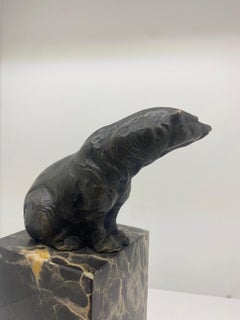 Bronze Signed Milo (France) - Polar bear
