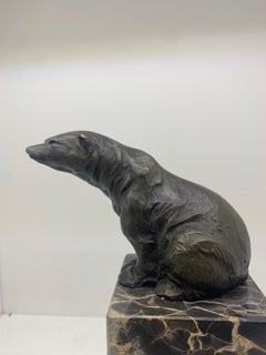Bronze Signed Milo (France) - Polar bear