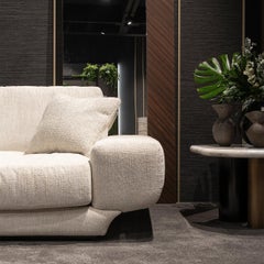 Milo 3-Sitzer Sofa Elfenbein