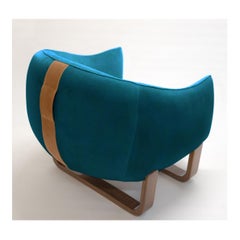 Milo Armchair, Ming/Chesterfield Velvet