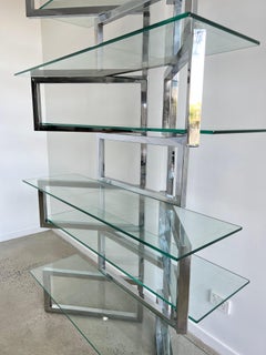 Milo Baghman Butterfly Etagère Bookcase