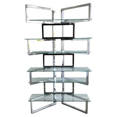 Milo Baghman Butterfly Etagère Bookcase