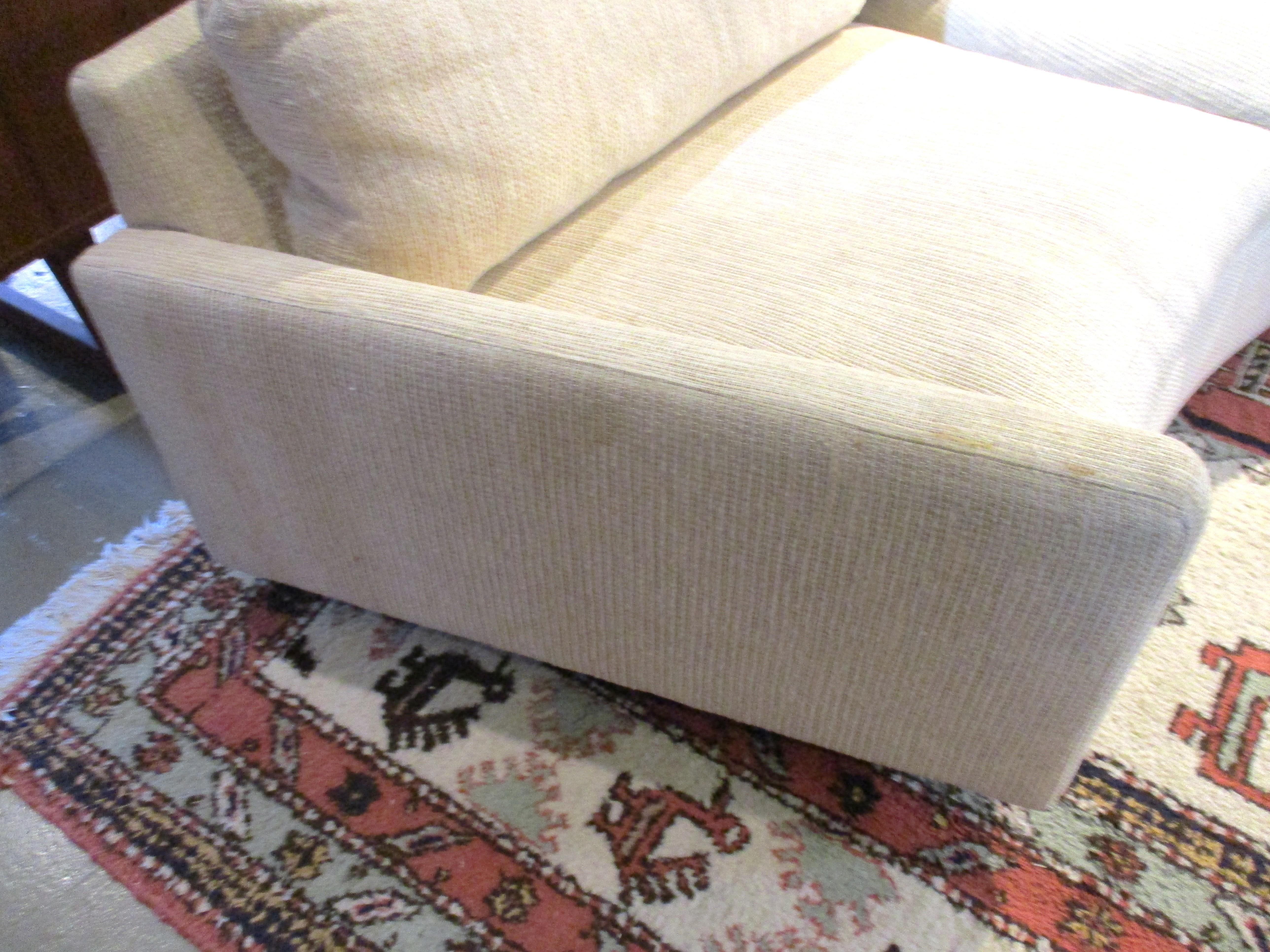 Milo Baughman 2 pc. Environment 70 Curved Sofa for Thayer Coggin 4