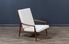 Milo Baughman "Archie" Walnut Lounge Chair for Thayer Coggin