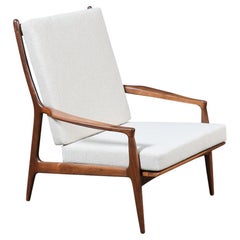 Milo Baughman "Archie" Walnut Lounge Chair for Thayer Coggin