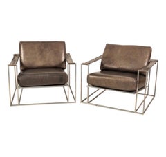 Milo Baughman Arm Chairs