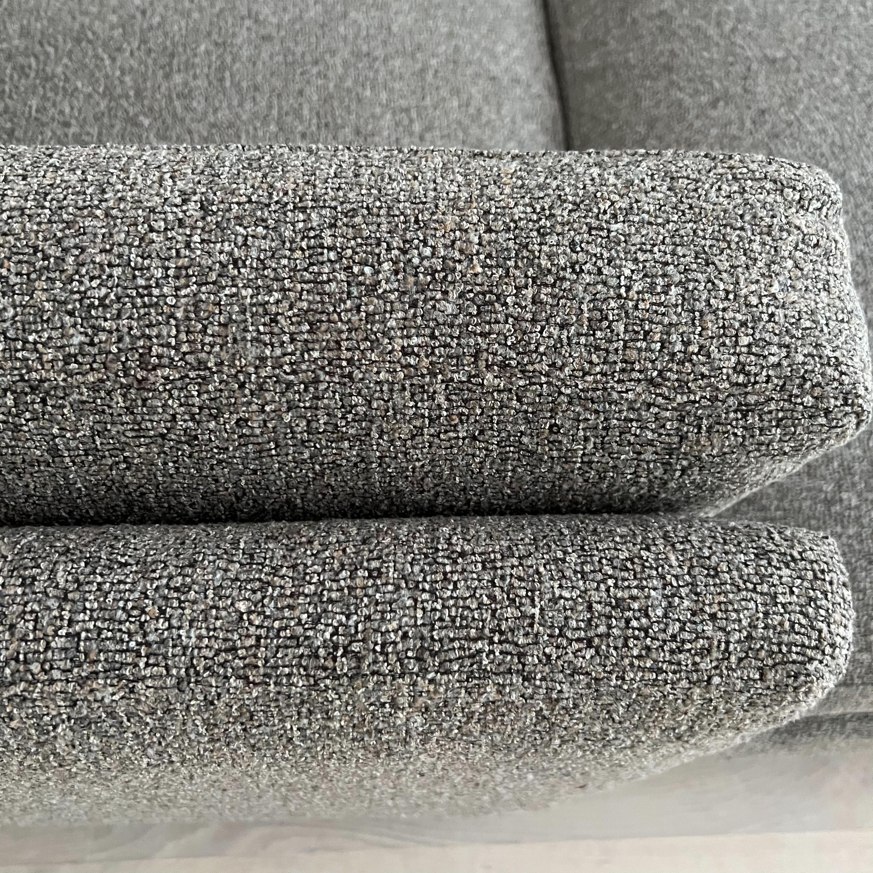 Milo Baughman Attributed 10 Piece Modular Sectional Sofa, New Upholstery 1