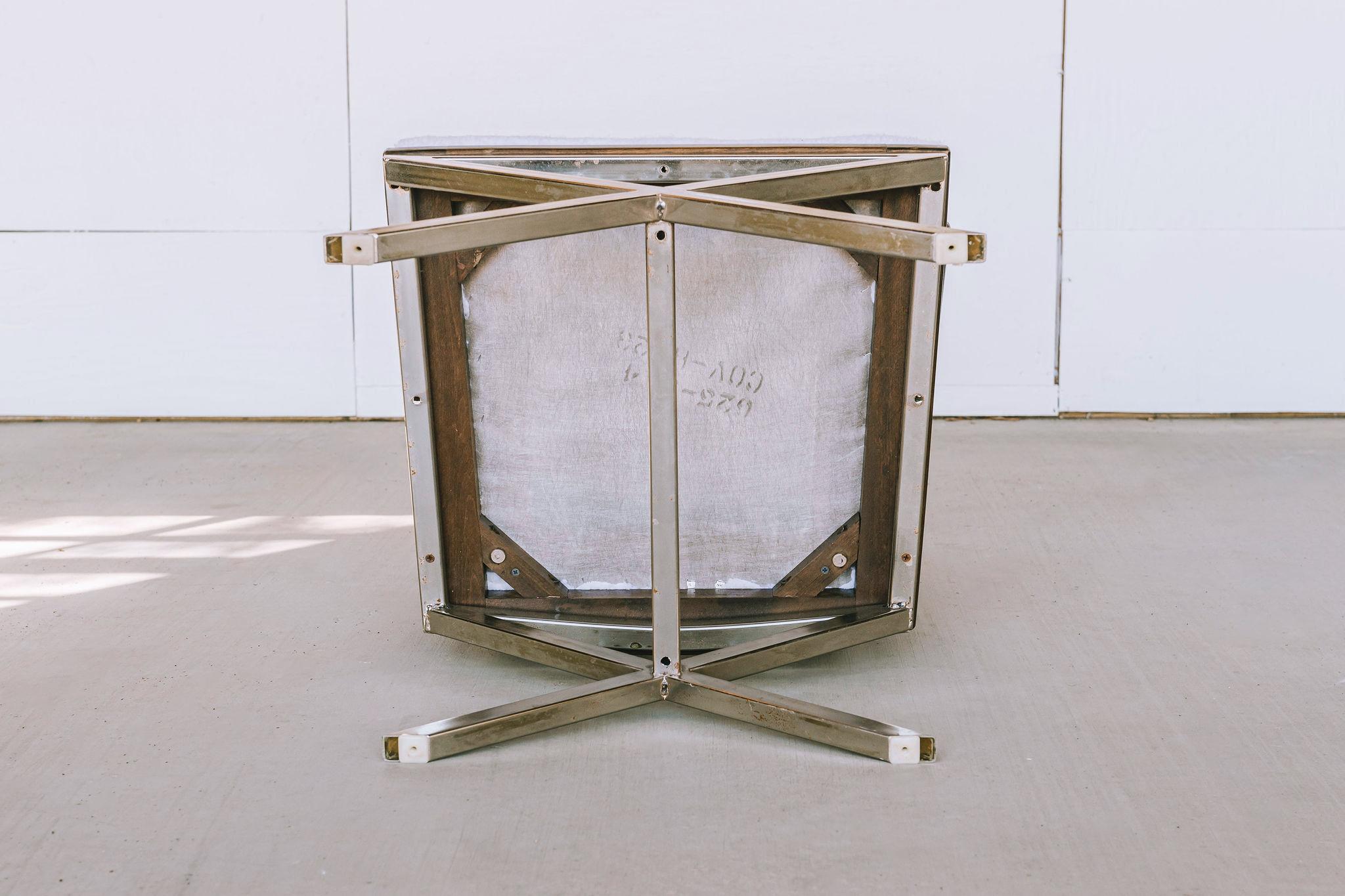 Milo Baughman zugeschrieben Direktor Stuhl Esszimmerstühle , Satz von 6 im Angebot 5