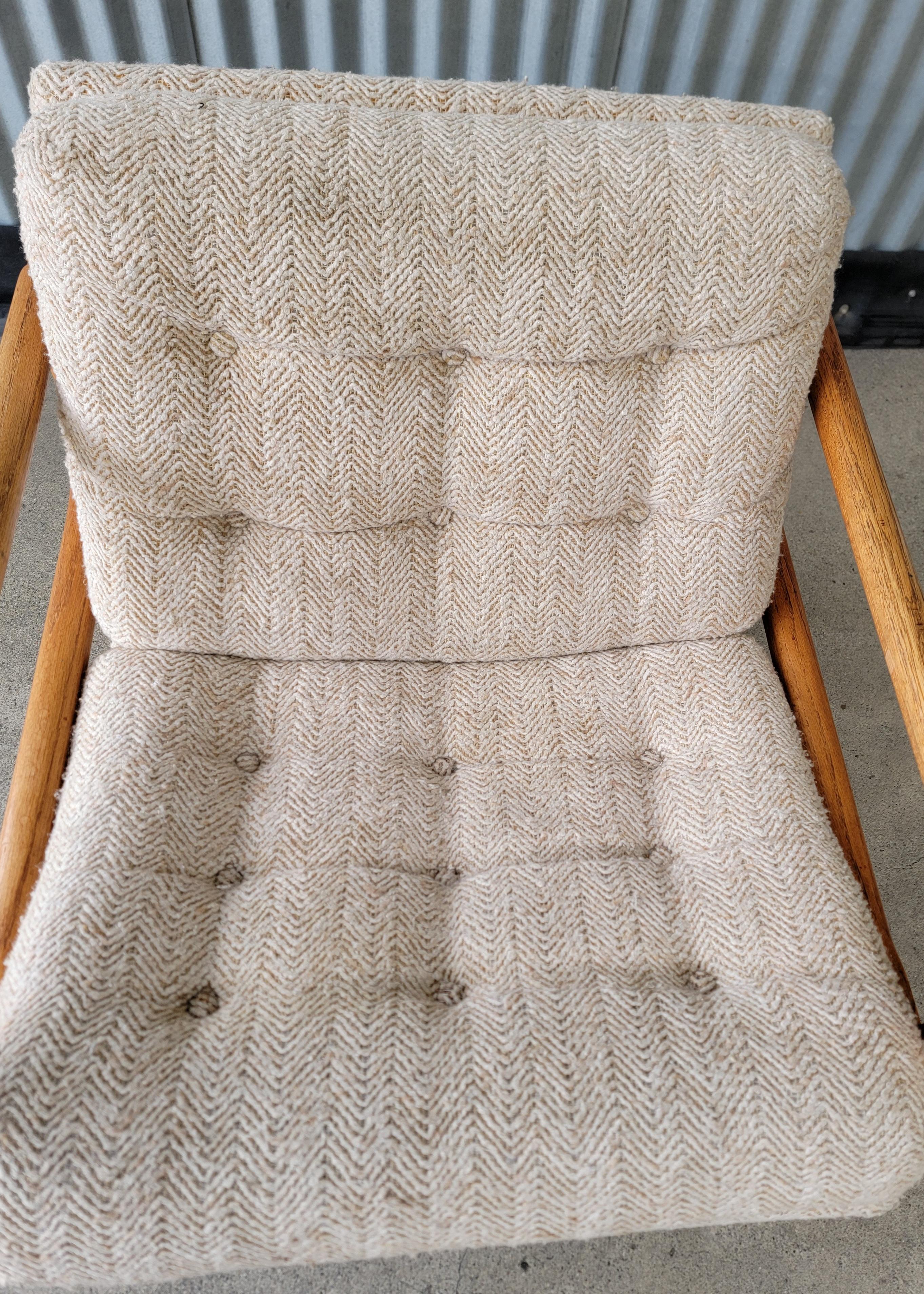Milo Baughman Attributed Scoop Lounge Chair 3