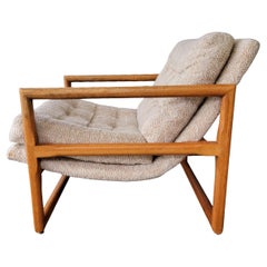 Milo Baughman Attributed Scoop Lounge Chair