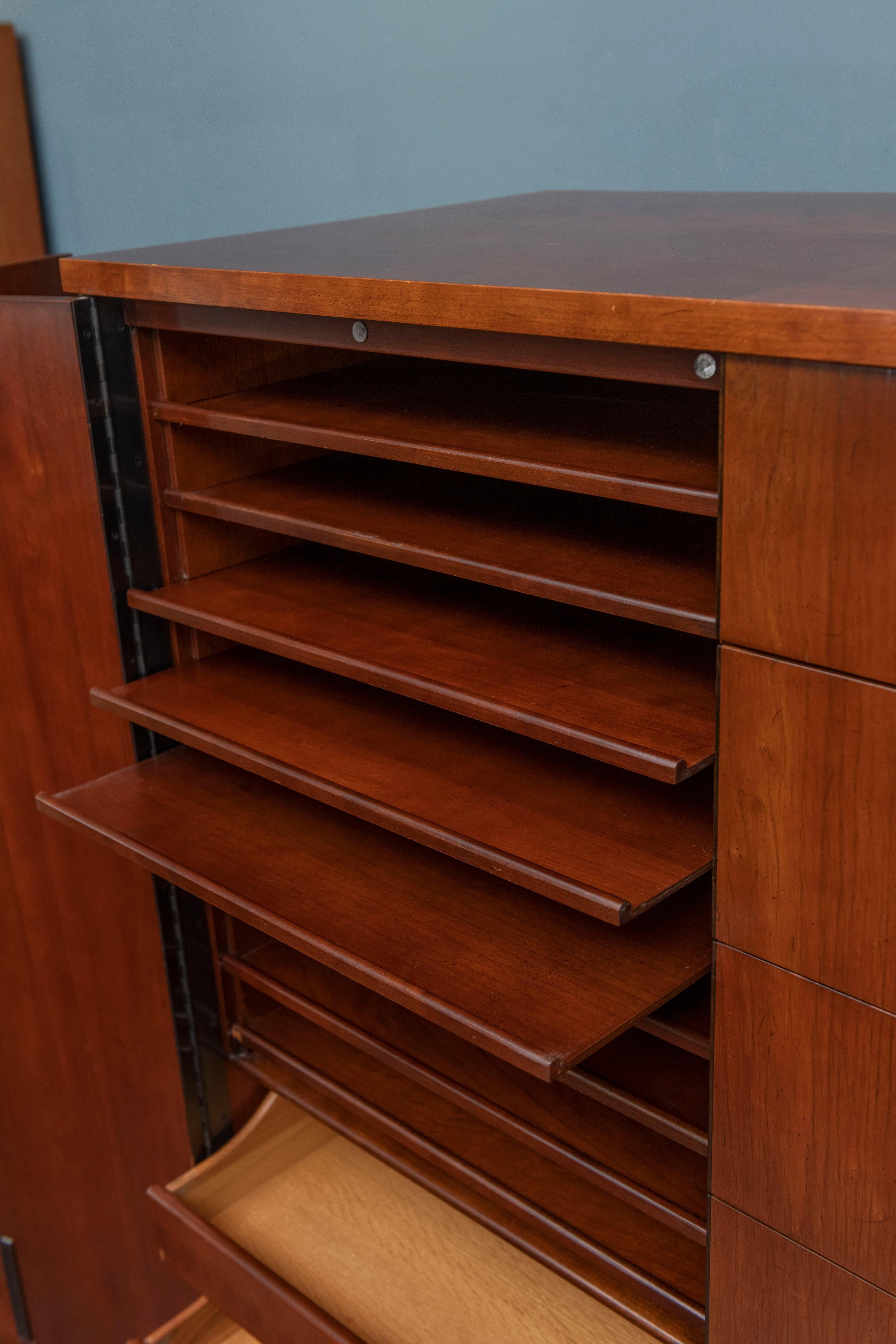 American Milo Baughman Tall Cabinet from his Directional Line