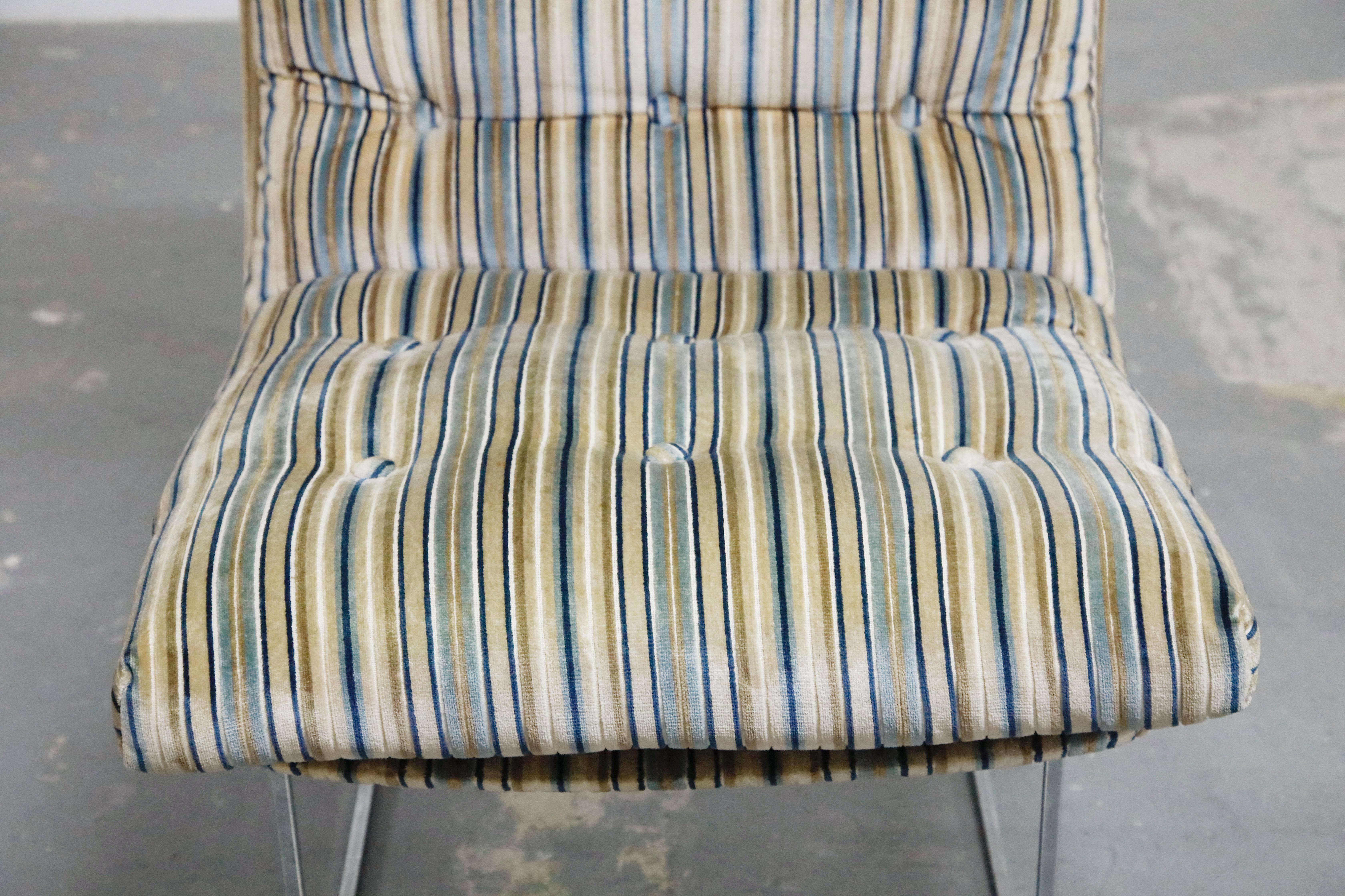 Milo Baughman for Thayer Coggin Model No. 1920 Sling Lounge Chair, 1970s 1