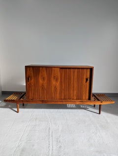 Milo Baughman Bench and Buffet for Glenn of California