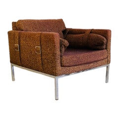 Milo Baughman Buckle Chair, Circa 1970s