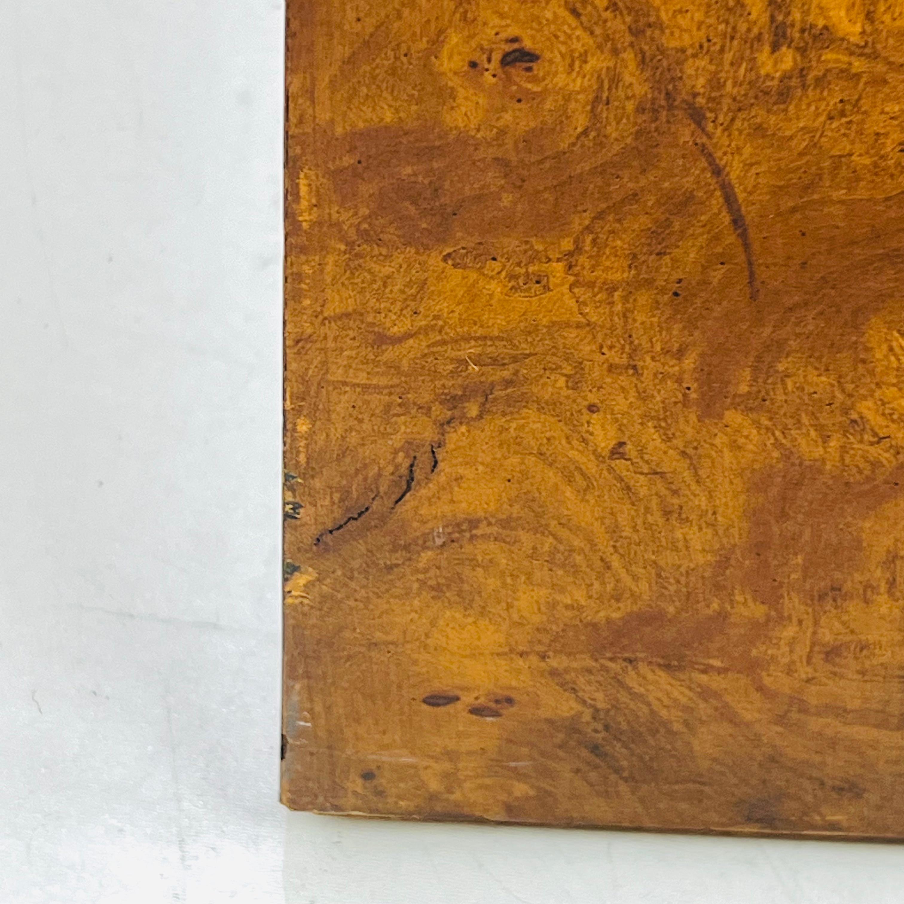 Milo Baughman Burl Coffee / Side Table For Sale 5