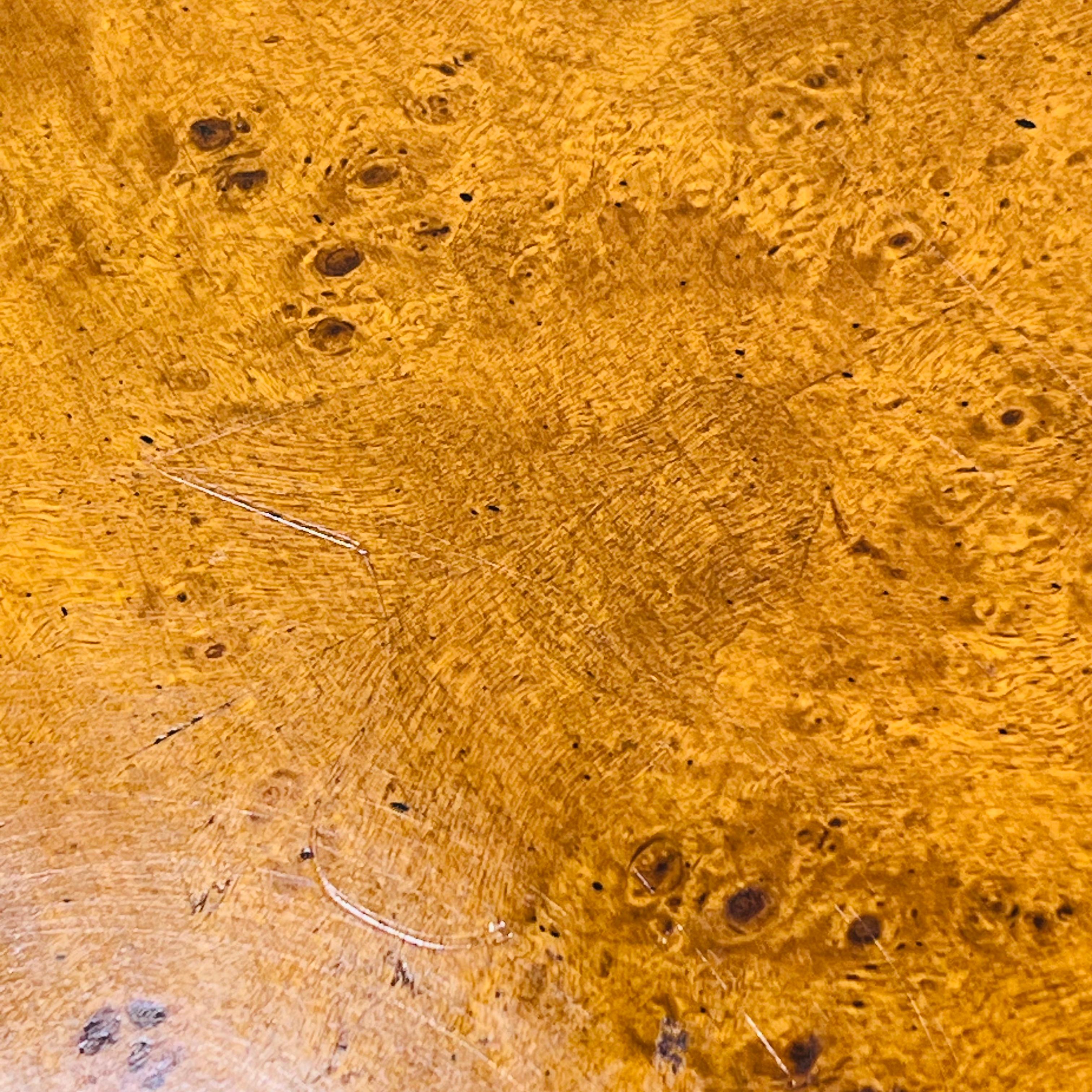 Milo Baughman Burl Coffee / Side Table For Sale 6