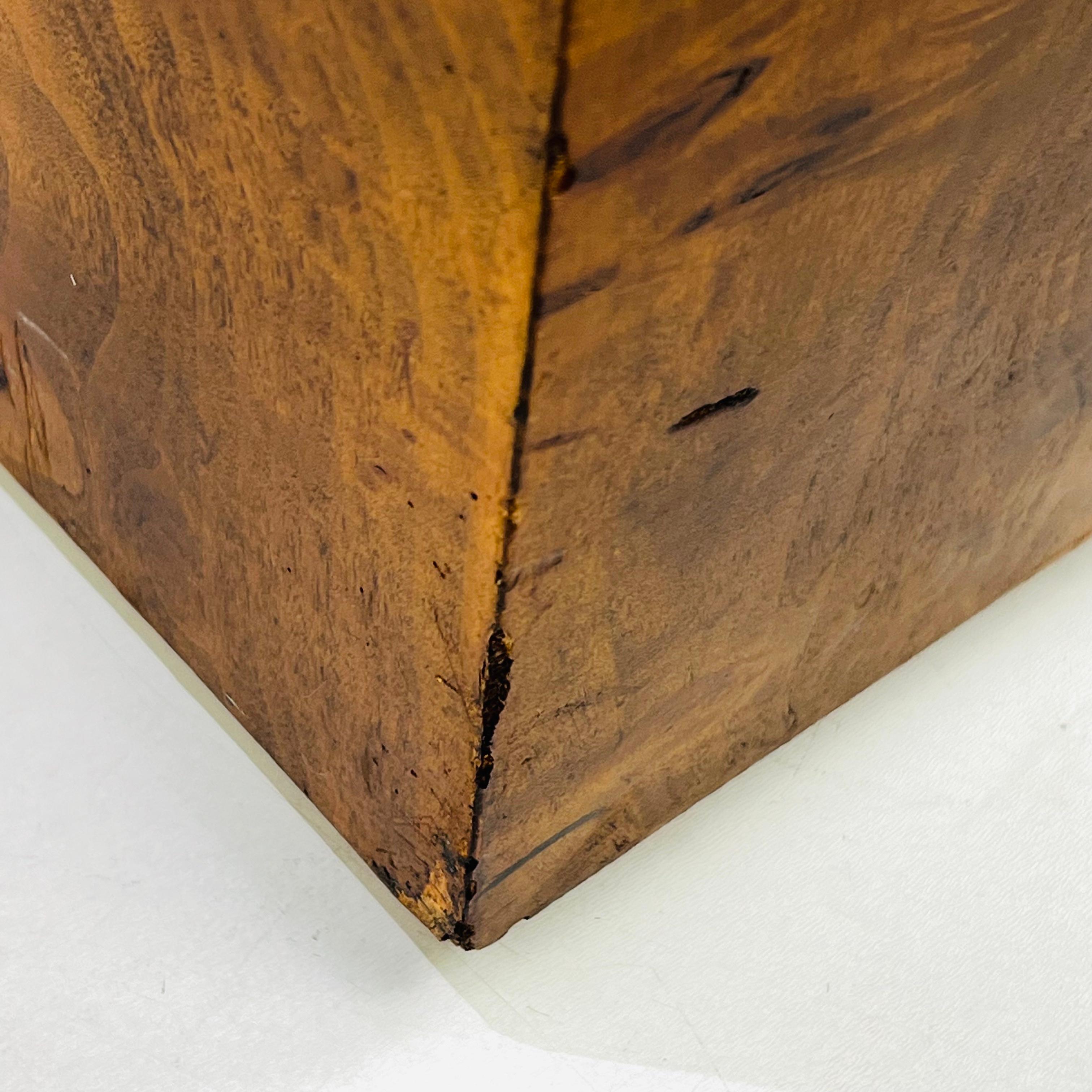 Milo Baughman Burl Coffee / Side Table For Sale 11