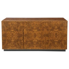 Milo Baughman Burl Credenza