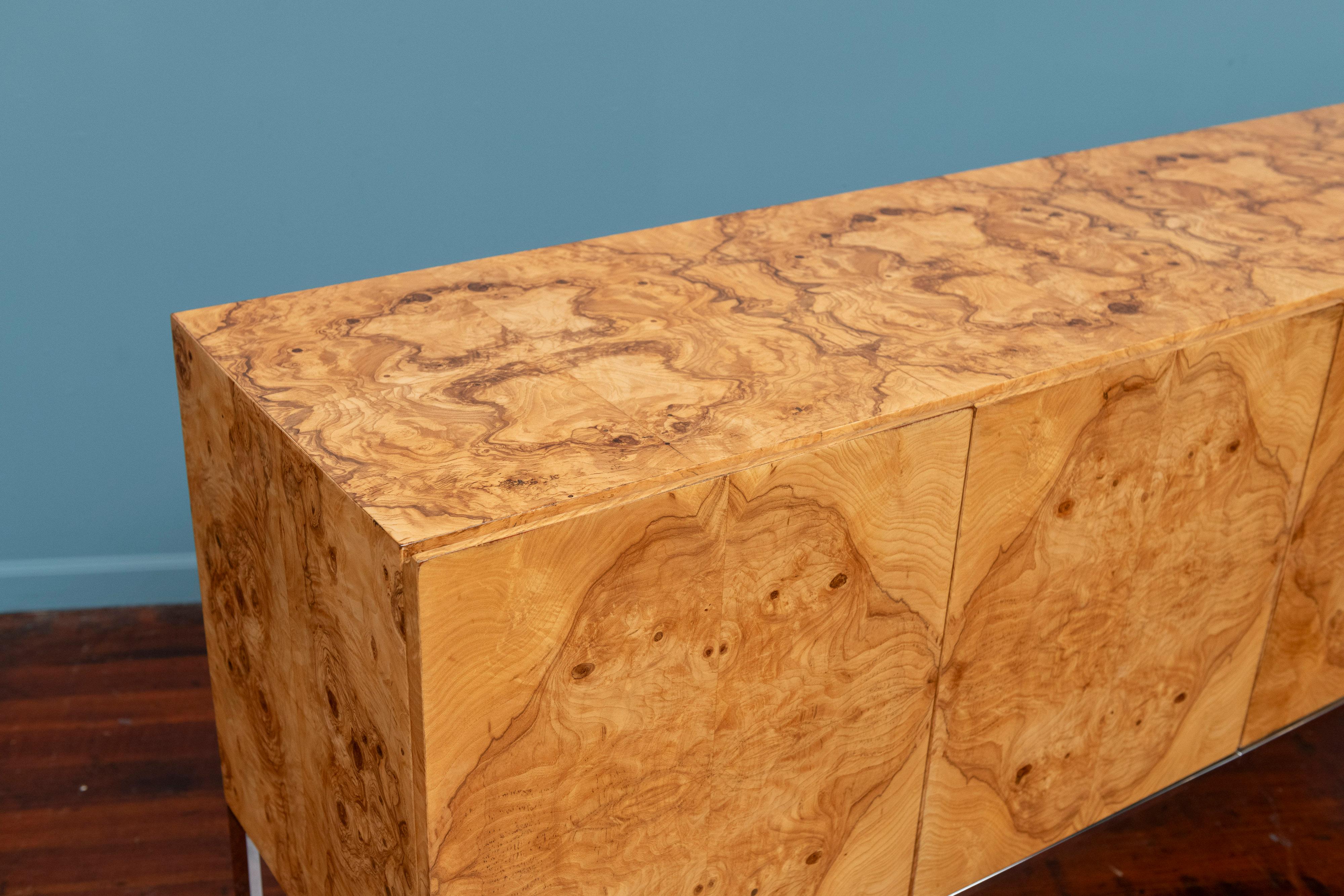 Milo Baughman Burl Credenza for Thayer Coggin 2