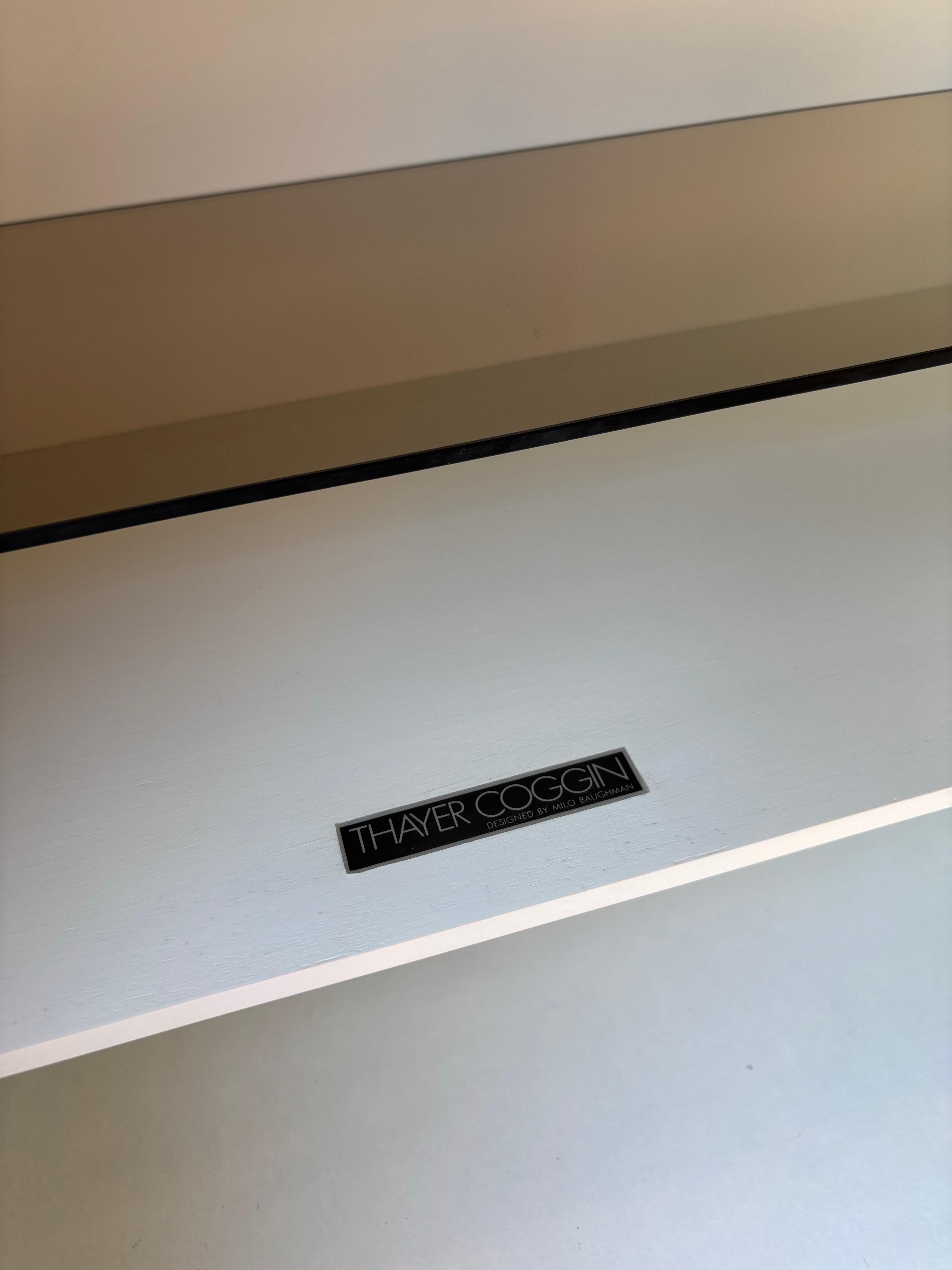 Credenza in radica di Milo Baughman, Thayer Coggin, anni '70 in vendita 3