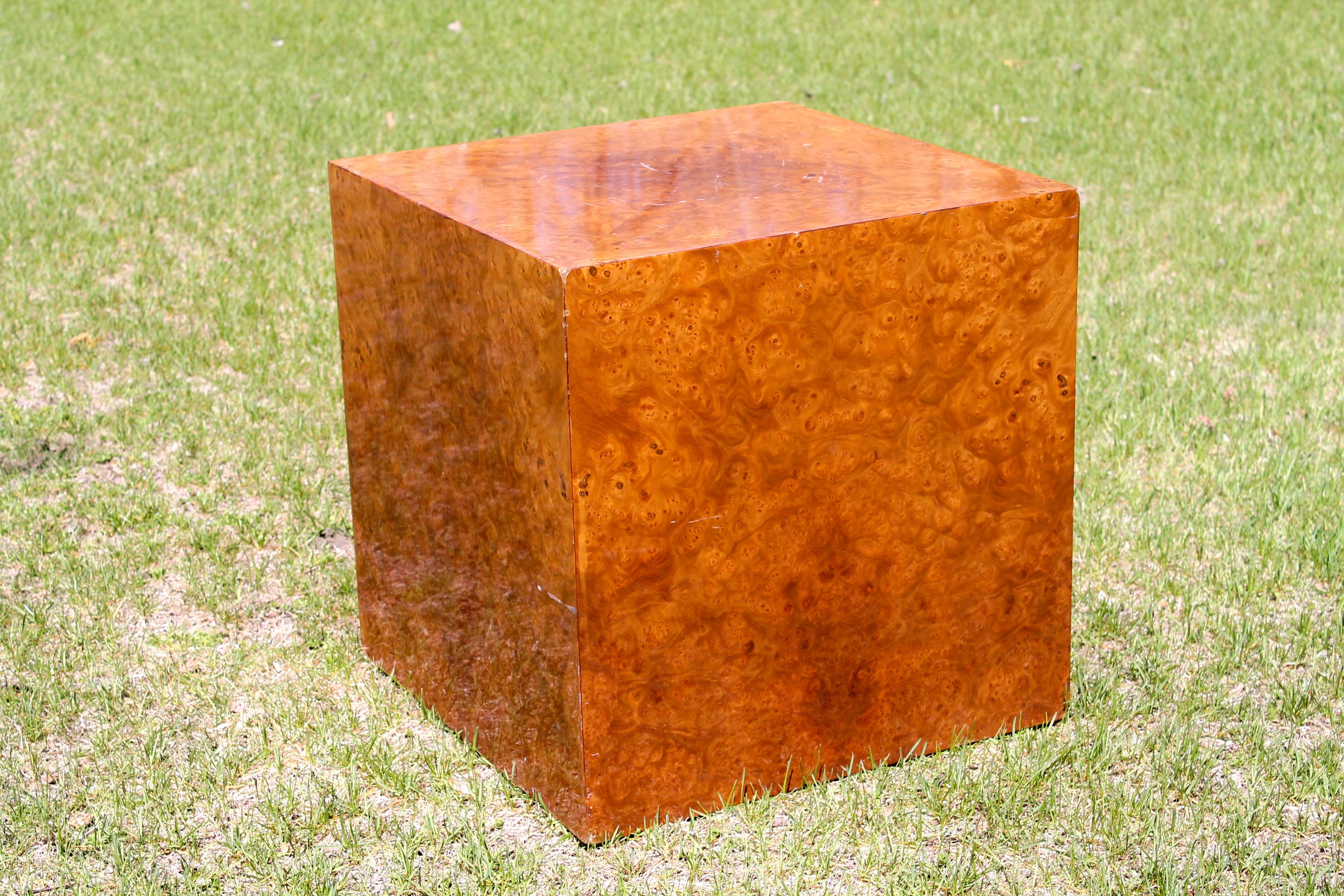 milo baughman cube
