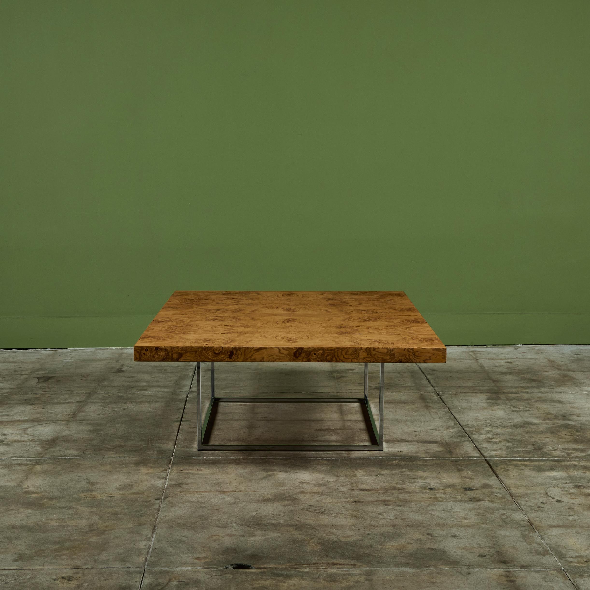 Table basse Milo Baughman pour Thayer Coggin Excellent état - En vente à Los Angeles, CA