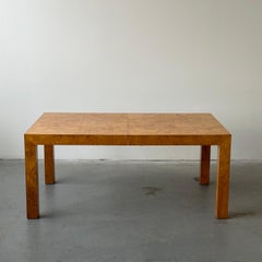 Milo Baughman Burlwood Table