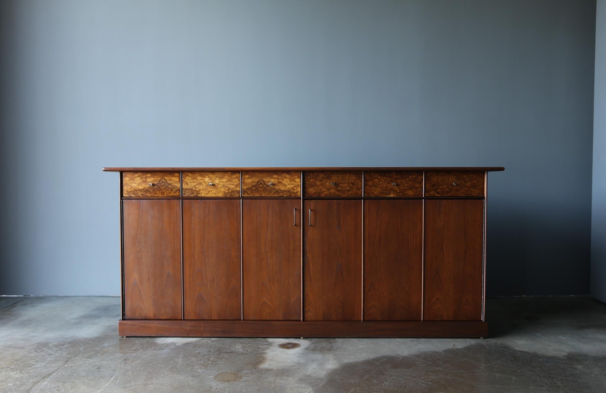 American Milo Baughman Cabinet / Dresser for Directional, United States, c.1965