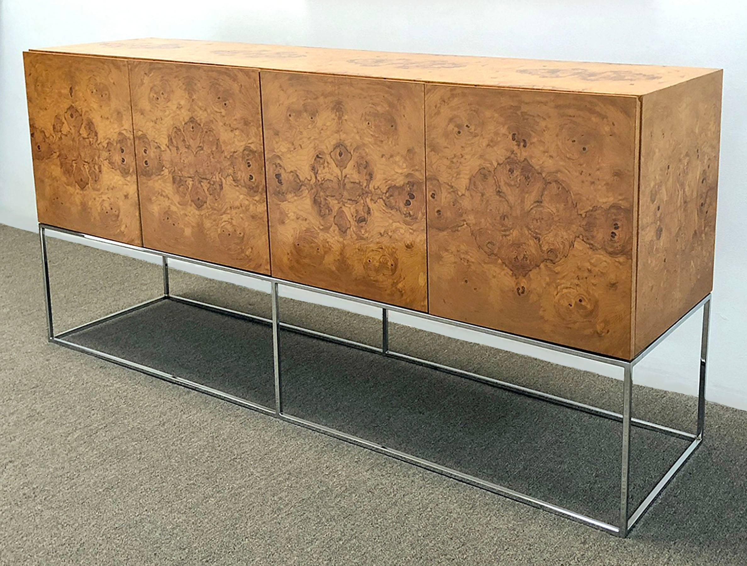 Hand-Crafted Milo Baughman Cabinet