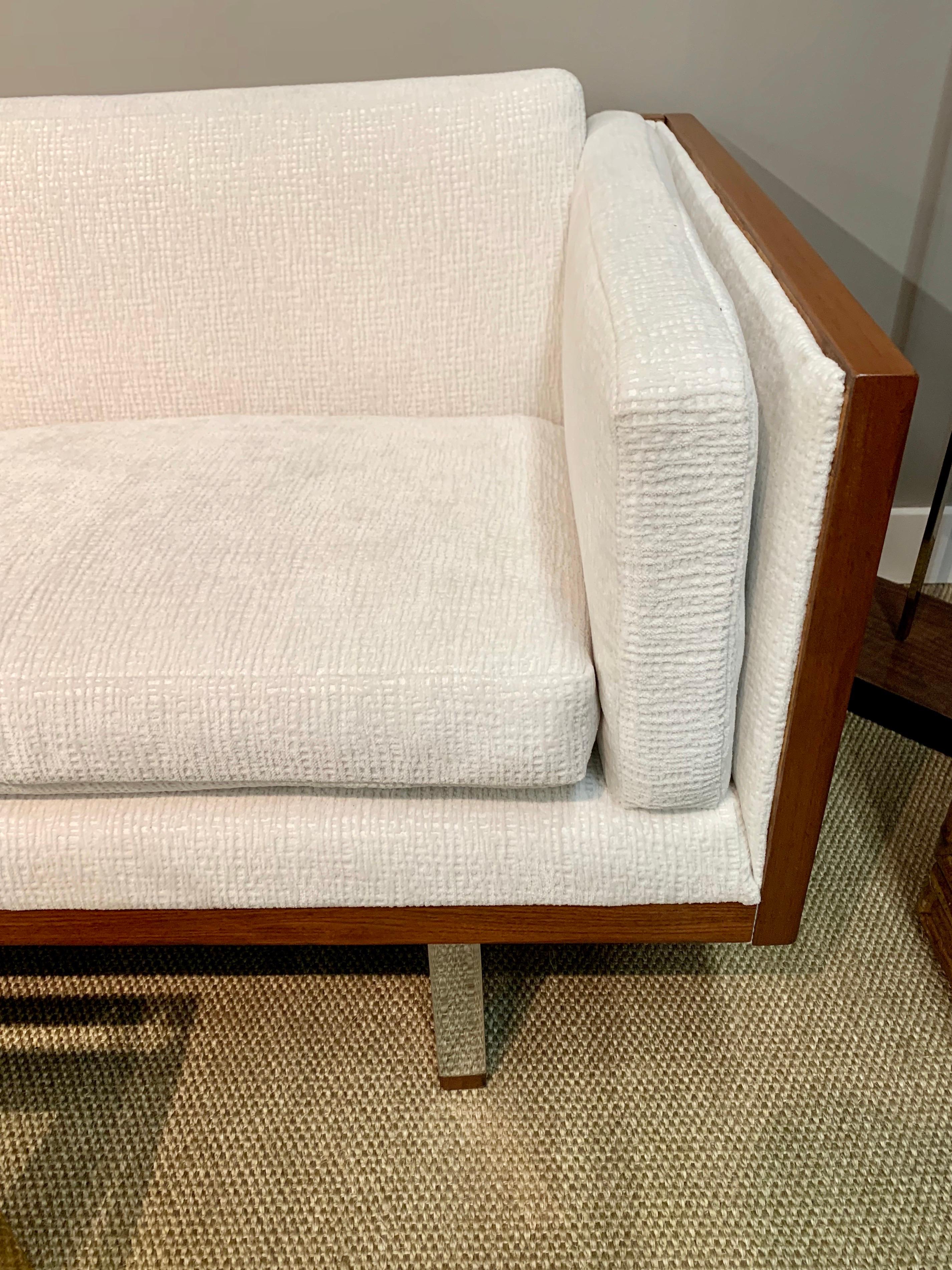 Cased Sofa Newly Upholstered attributed to Jydsk Mobelvaerk 2