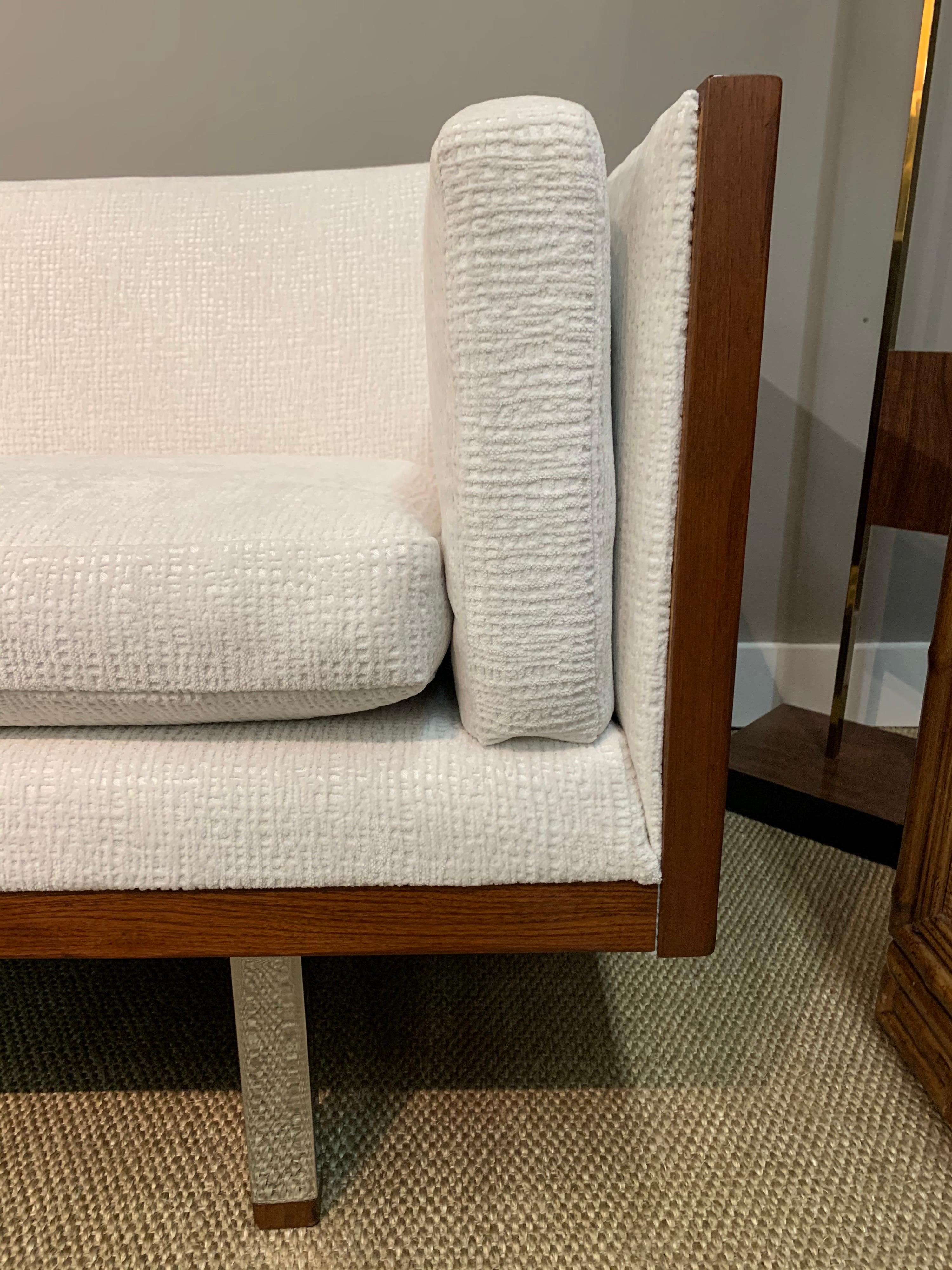 Cased Sofa Newly Upholstered attributed to Jydsk Mobelvaerk 1