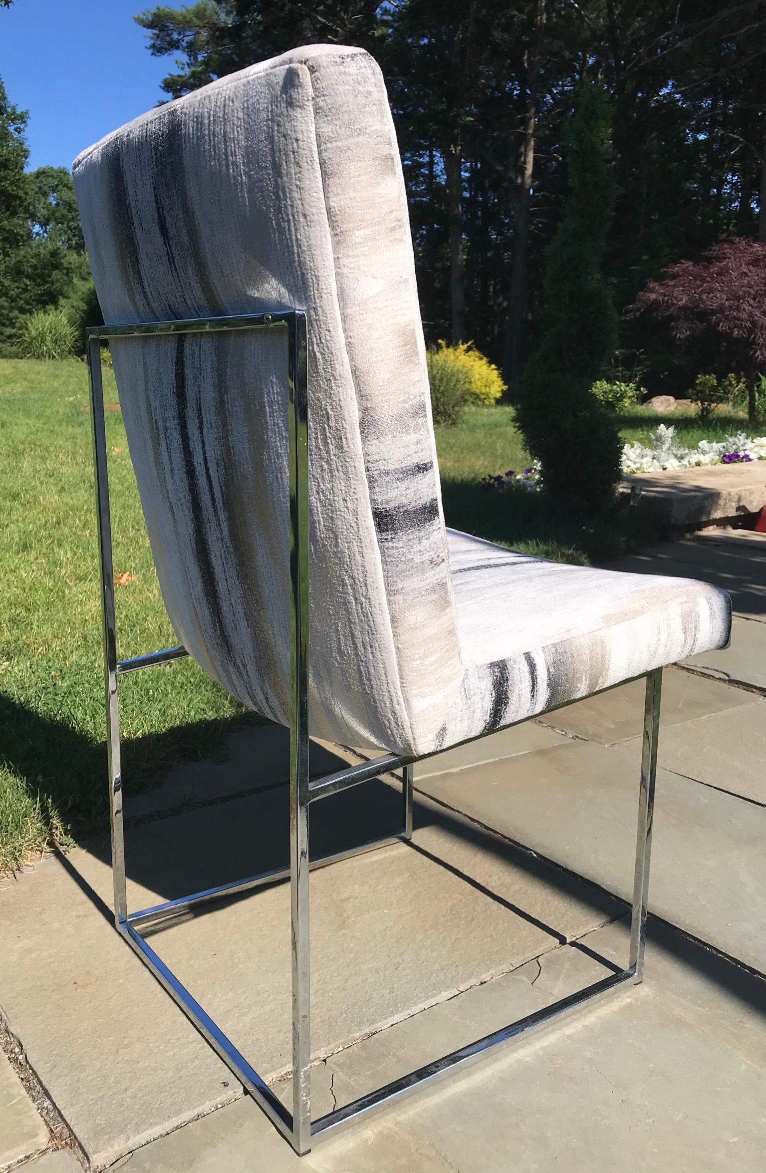  Milo Baughman Chairs In Good Condition In New Haven, CT