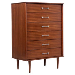 Chest of Drawers with Chrome Handles by Drexel