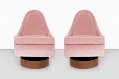 Milo Baughman Child's Size Swivel Chairs