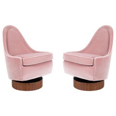 Milo Baughman Child's Size Swivel Chairs