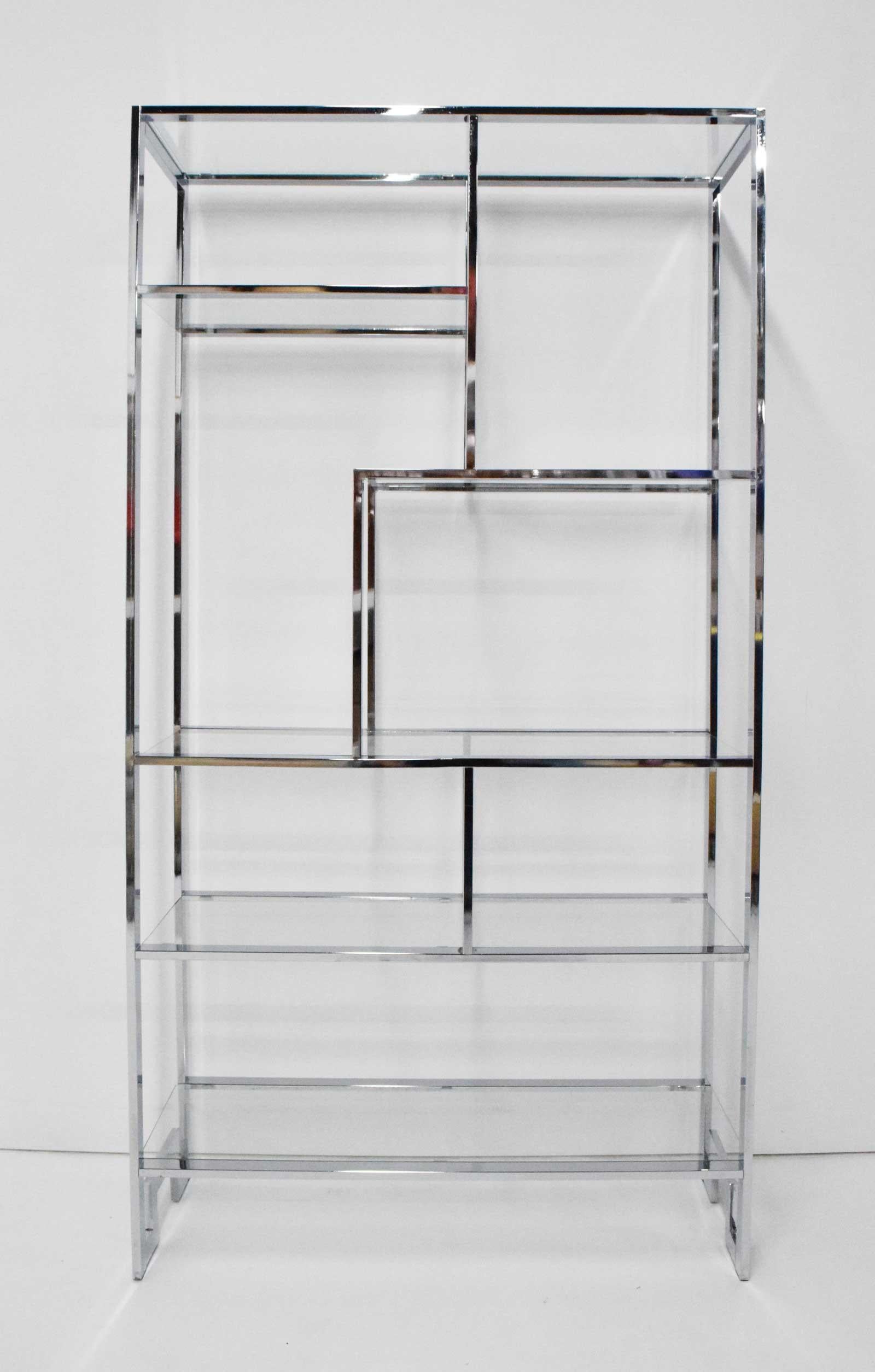 Beautiful shelf unit/étagère by Milo Baughman. Timeless design style.