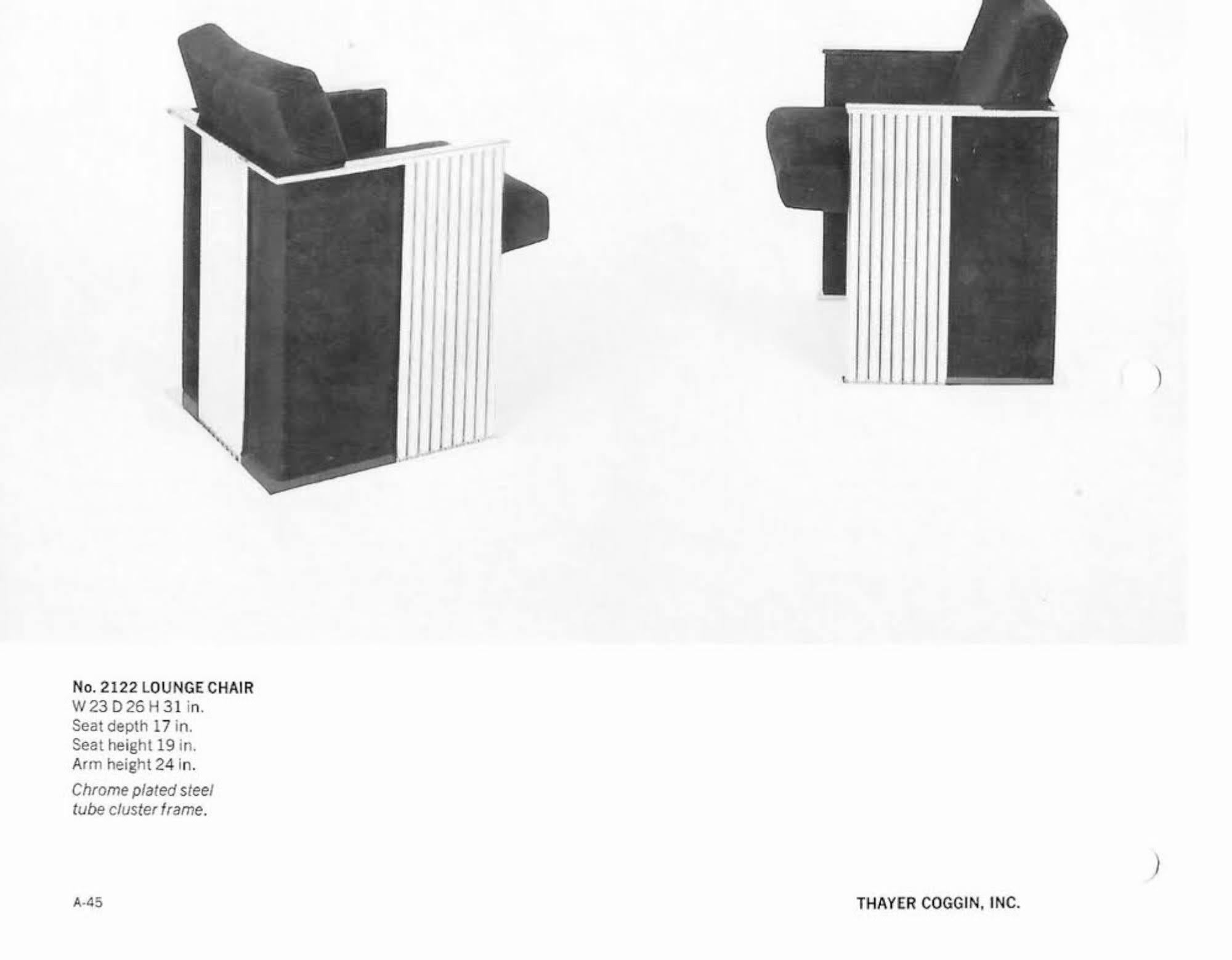 Milo Baughman Chrome Cube Lounge Chair Thayer Coggin 1980s For Sale 8
