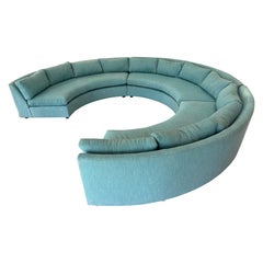Milo Baughman Circular Sofa