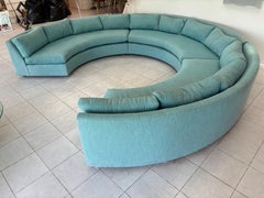 Milo Baughman Circular Sofa
