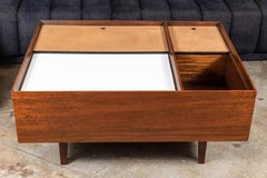 Milo Baughman Coffee Table in Exotic Mindoro Wood for Drexel
