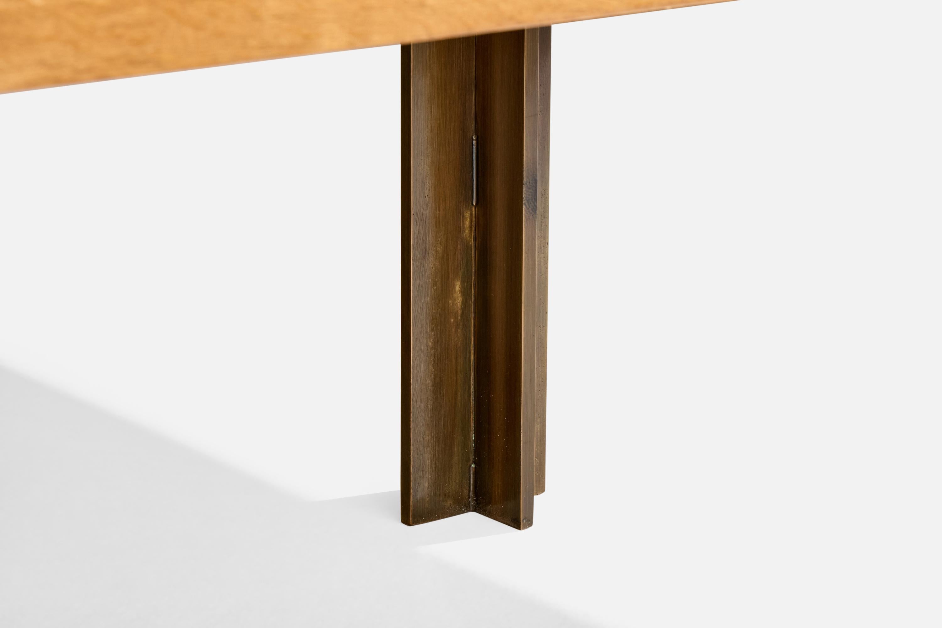 Fin du 20e siècle Milo Baughman, table basse, Oak Oak, Steele, USA, années 1970 en vente