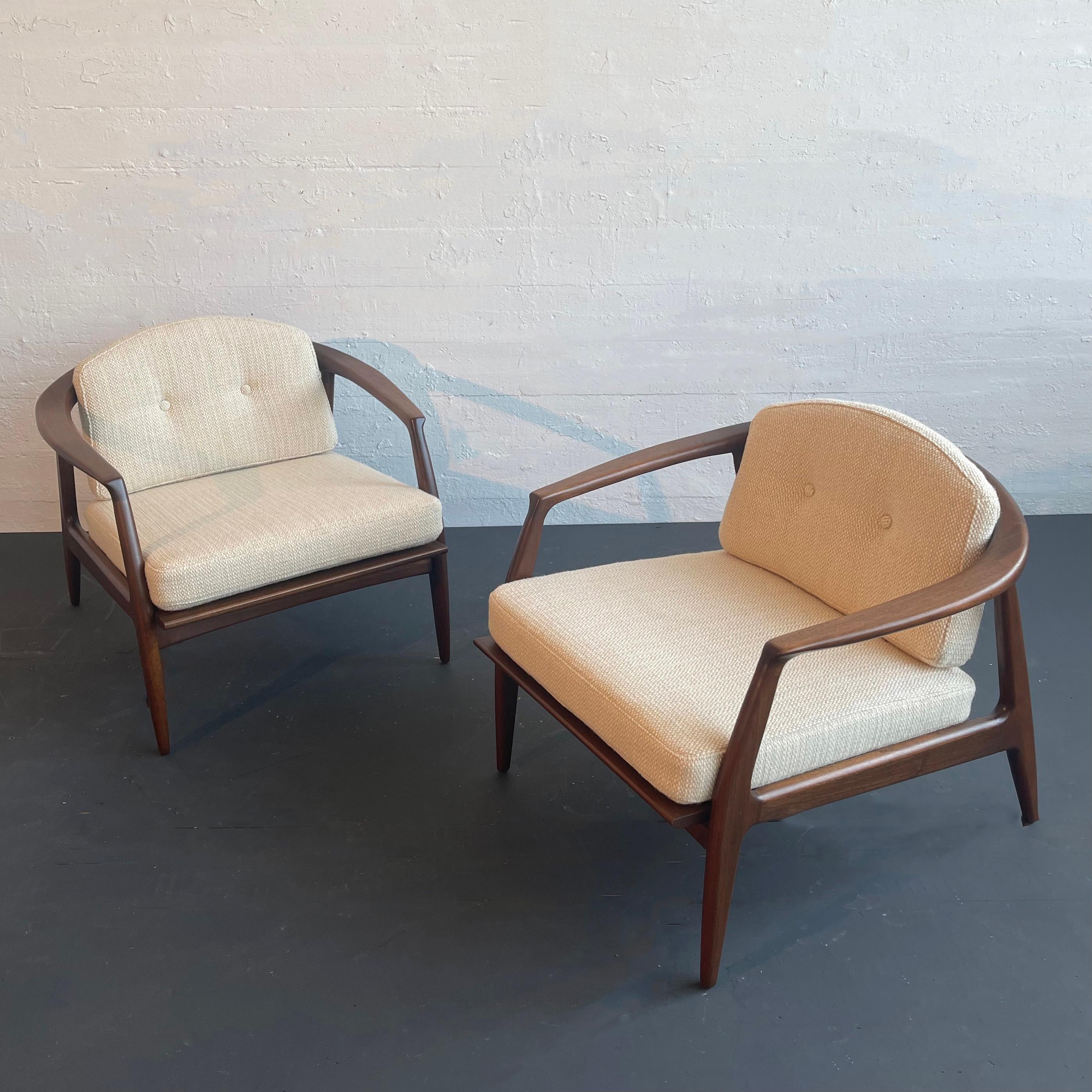 Milo Baughman Cooper Sillas de salón para Thayer Coggin Moderno de mediados de siglo en venta