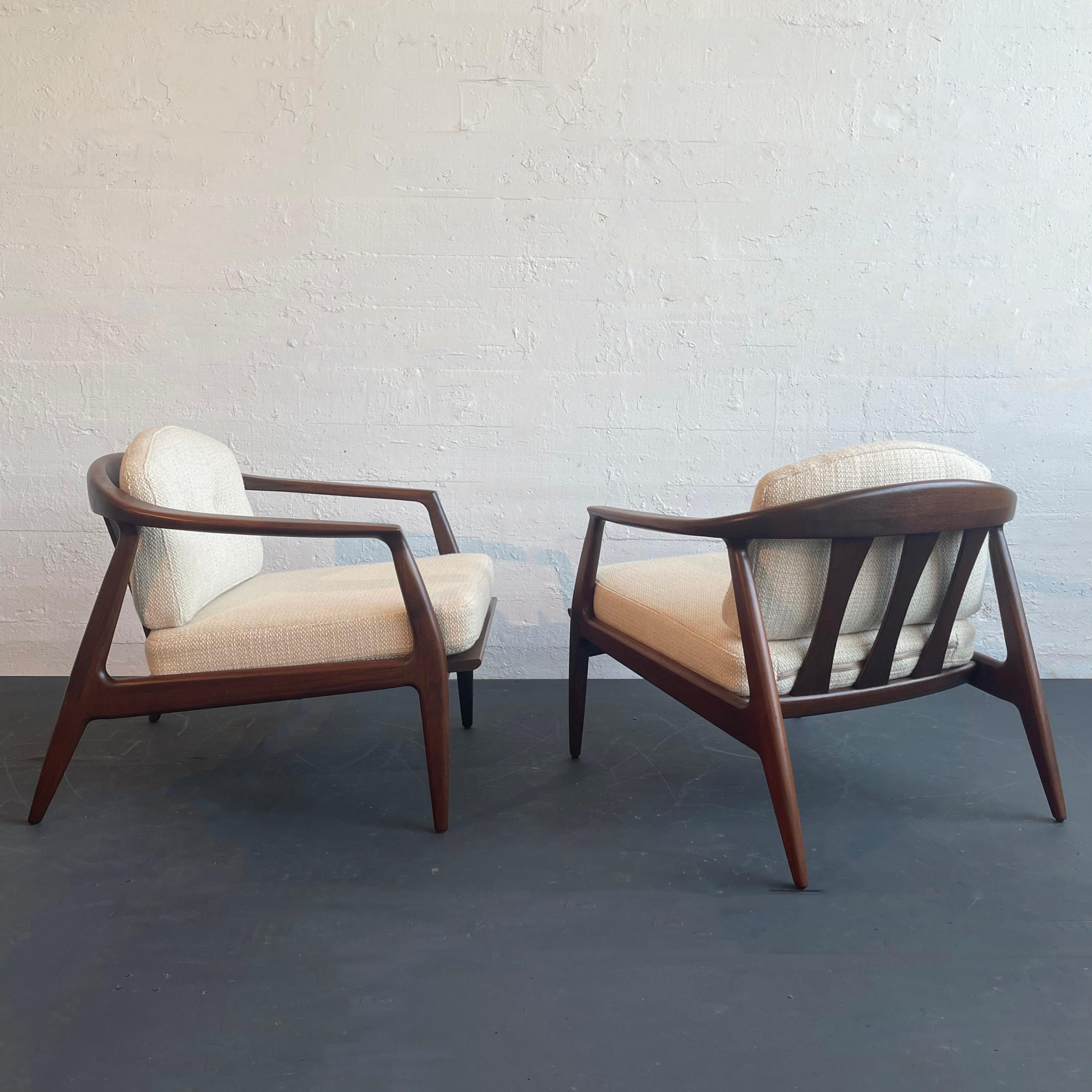 Milo Baughman Cooper Sillas de salón para Thayer Coggin en Bueno estado para la venta en Brooklyn, NY
