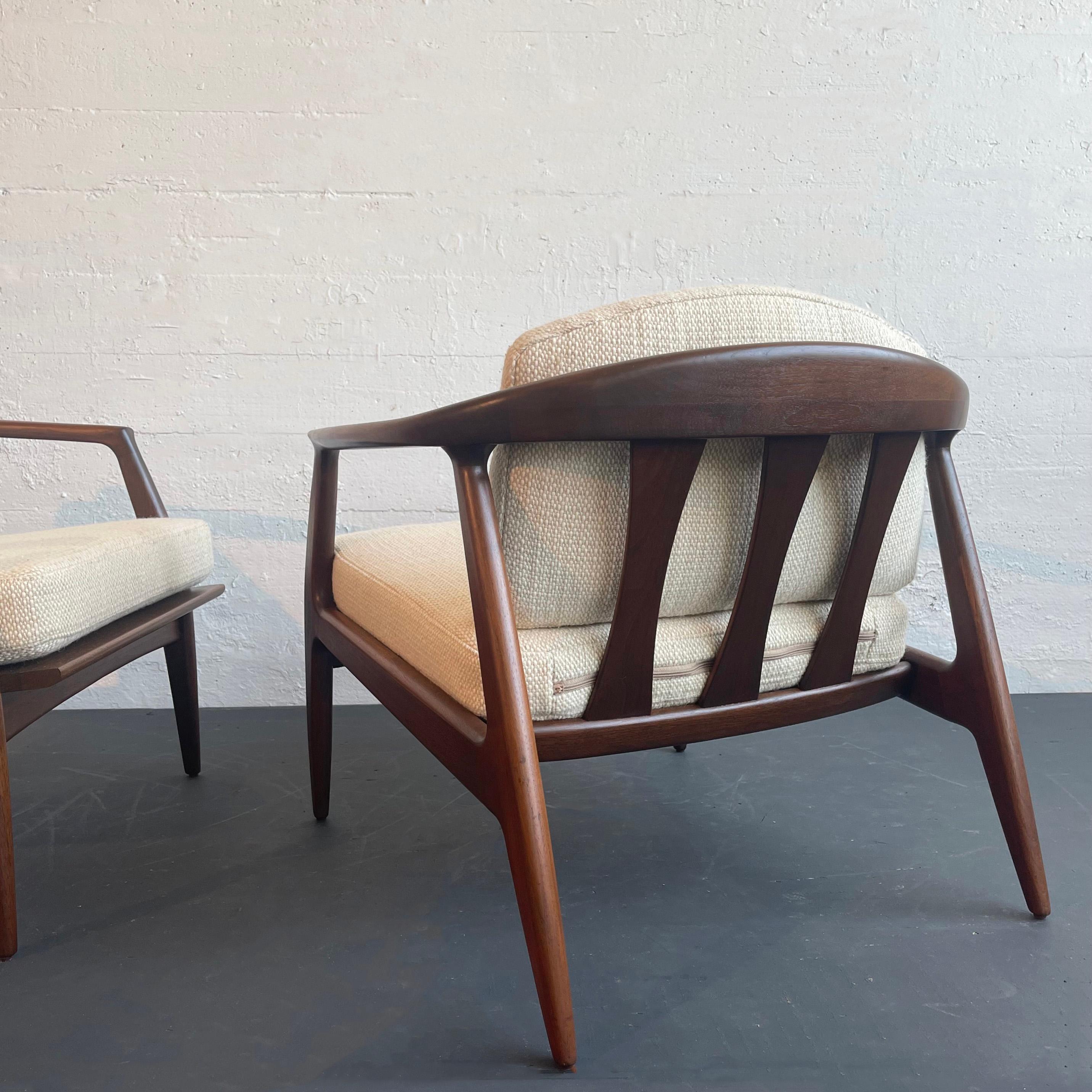 Milo Baughman Cooper Sillas de salón para Thayer Coggin siglo XX en venta