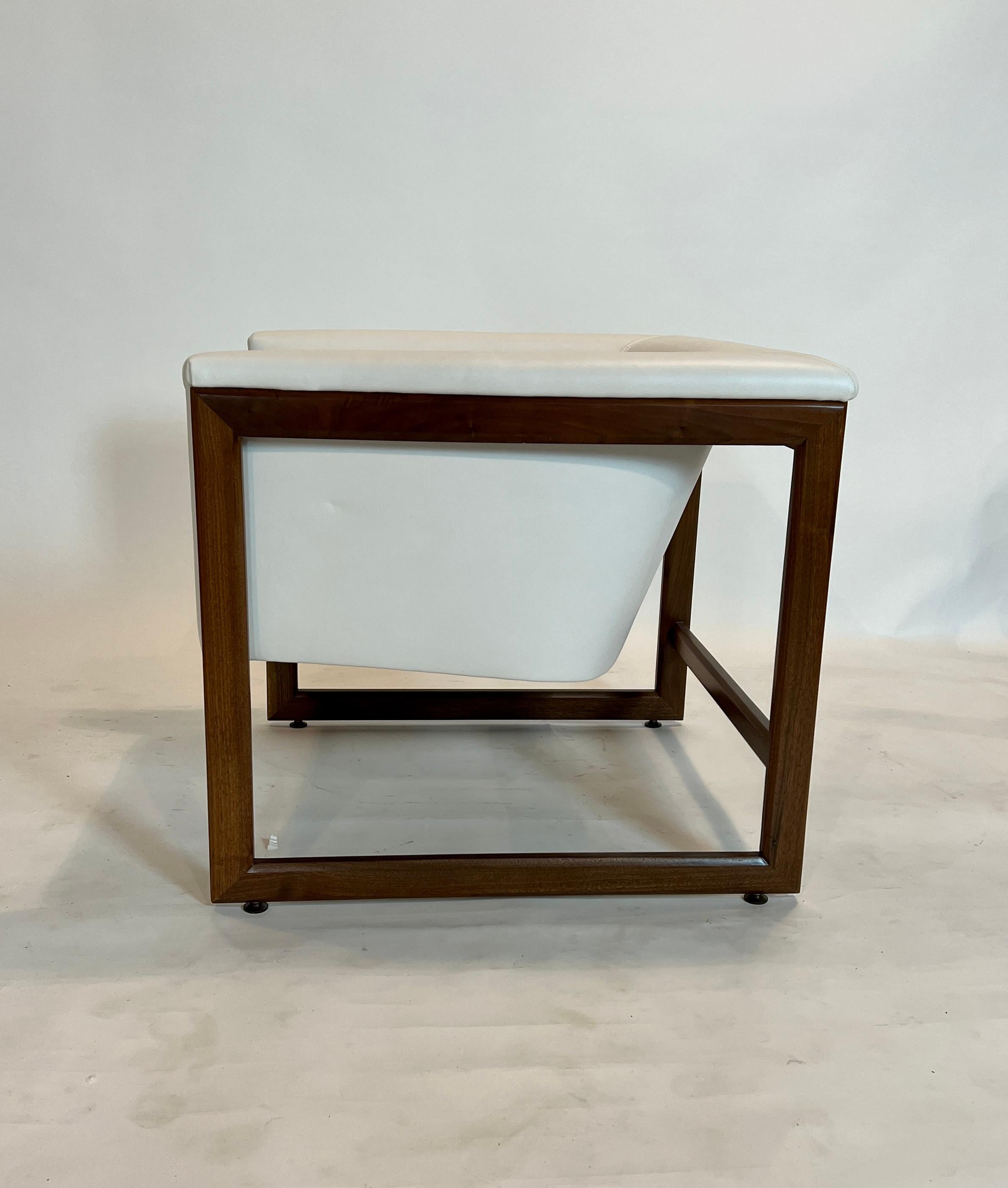 Milo Baughman Cube Chair For Sale 2