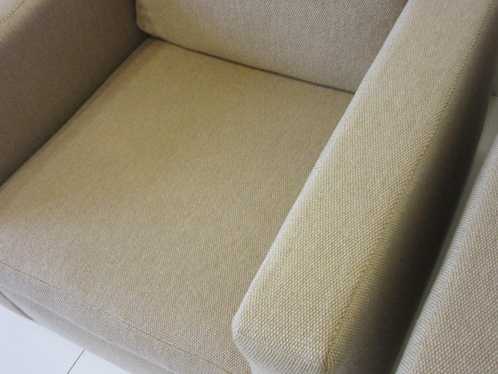 20th Century Milo Baughman Cube Lounge Chairs for Thayer Coggin