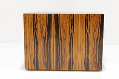 Milo Baughman Cube Side or End Table in Rosewood
